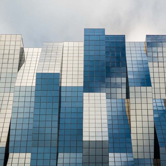 Glasfassade des DC Towers © Robert Tober