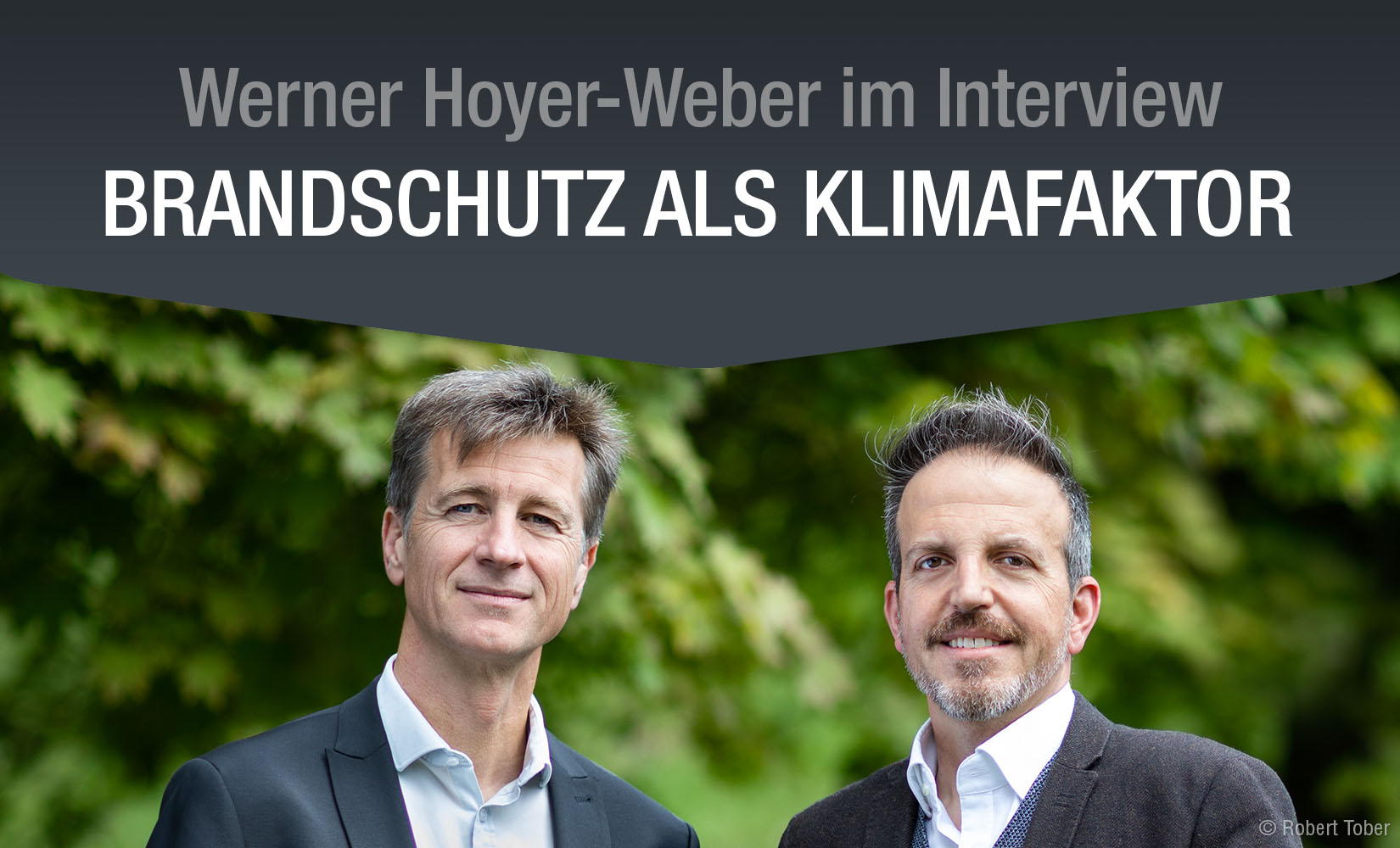 Werner Hoyer-Weber und Michael Haugeneder · Foto: Robert Tober