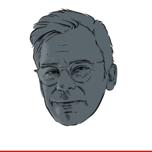 Arch. DI Dr. Andreas Schleicher Porträt · Illustration: Robert Tober