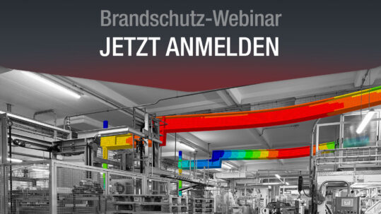Webinar Anmeldung - Brandsimulation und Heißbemessung
