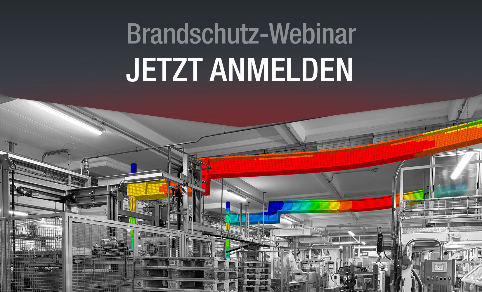 Webinar Anmeldung - Brandsimulation und Heißbemessung