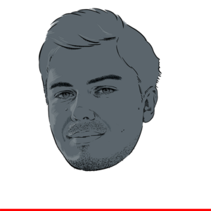 Alexej Busko Porträt · Illustration: Robert Tober